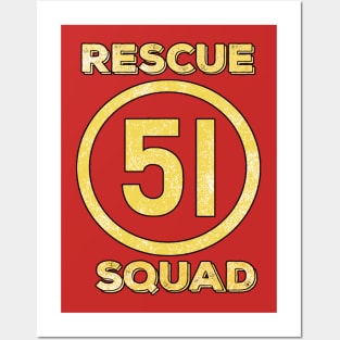 Vintage Rescue 51 Posters and Art
